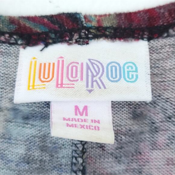 LuLaRoe Kimono Medium Paisley Print Sleeveless Midi Open Vest Boho Festival - Picture 4 of 6